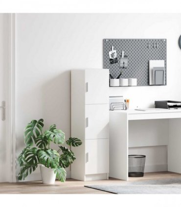 vidaXL Highboard White 31.5 x 32 x 122.5 cm