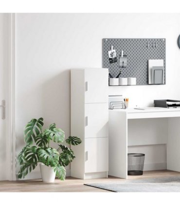 vidaXL Highboard White 31.5 x 32 x 122.5 cm