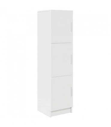 vidaXL Highboard White 31.5 x 32 x 122.5 cm