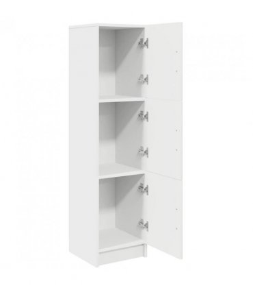 vidaXL Highboard White 31.5 x 32 x 122.5 cm
