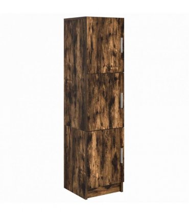 vidaXL Highboard Smoked Oak 31.5 x 32 x 122.5 cm