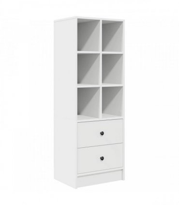 vidaXL Highboard with Drawer White 45.5 x 34 x 127 cm