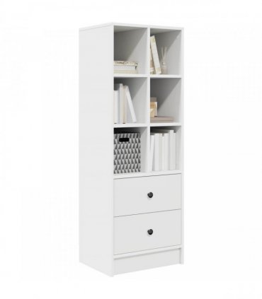 vidaXL Highboard with Drawer White 45.5 x 34 x 127 cm