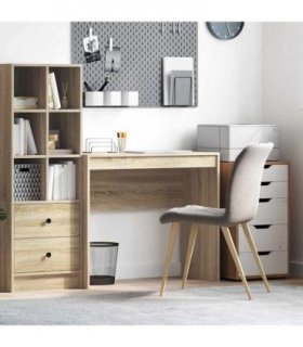vidaXL Desk Sonoma Oak 90 x 40 x 76 cm
