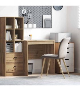 vidaXL Desk Artisan Oak 70 x 50 x 76 cm