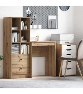 vidaXL Desk Artisan Oak 60 x 40 x 76 cm