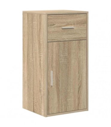 vidaXL Sideboard with Drawer Sonoma Oak 38 x 34 x 75 cm