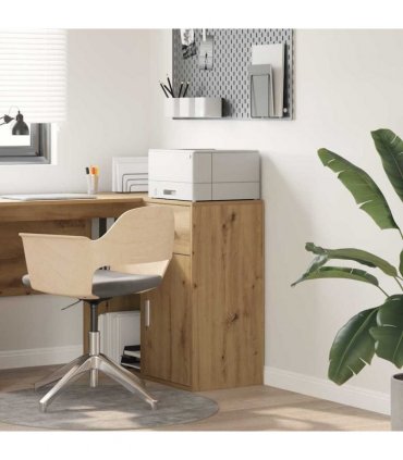 vidaXL Sideboard with Drawer Artisan Oak 38 x 34 x 75 cm