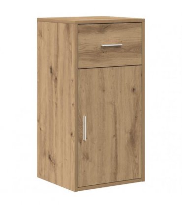vidaXL Sideboard with Drawer Artisan Oak 38 x 34 x 75 cm