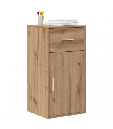 vidaXL Sideboard with Drawer Artisan Oak 38 x 34 x 75 cm