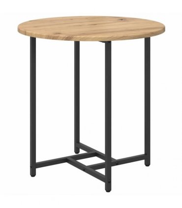 vidaXL Side Table Set 2 pcs Artisan Oak and Black