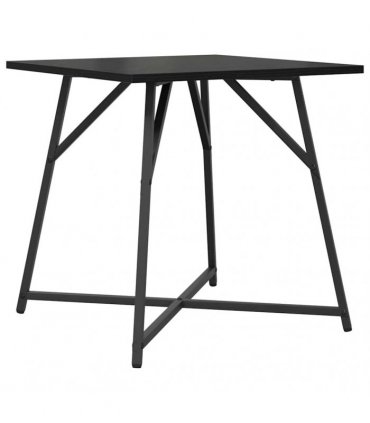 vidaXL Side Table Set 2 pcs Black Oak — V0672062531
