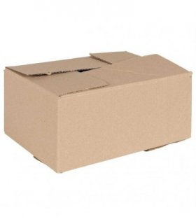 vidaXL Folding Box 50 pcs Natural 30 x 21.5 x 14 cm Cardboard