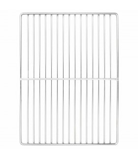 vidaXL Grill Grate Silver 40 x 30 cm Stainless Steel — Size: 40 x 30 x 1 cm