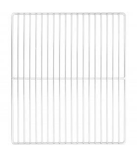 vidaXL Grill Grate Silver 40 x 35 cm Stainless Steel — Size: 40 x 35 x 1 cm