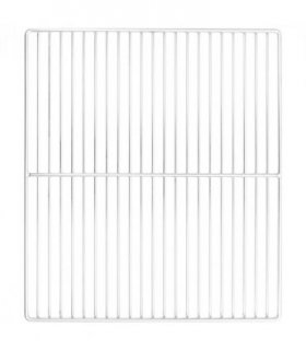 vidaXL Grill Grate Silver 45 x 40 cm Stainless Steel — Size: 45 x 40 x 1 cm