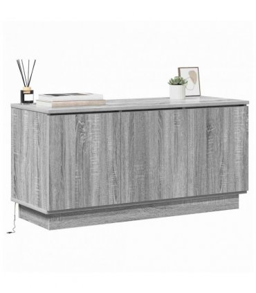 vidaXL TV Cabinet Grey Sonoma 100 x 38 x 49 cm Engineered Wood