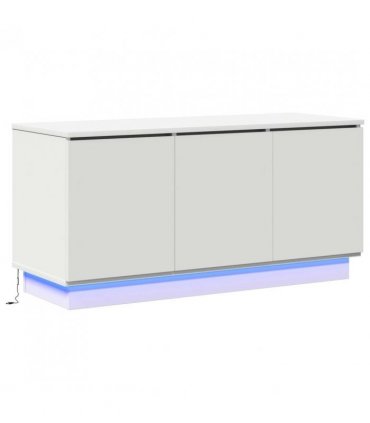 vidaXL TV Cabinet White 100 x 38 x 49 cm Engineered Wood