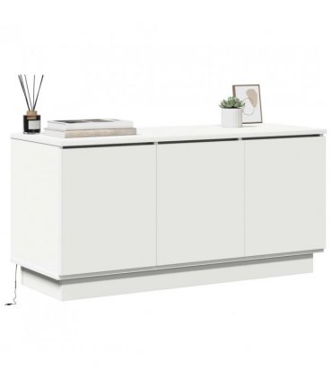 vidaXL TV Cabinet White 100 x 38 x 49 cm Engineered Wood