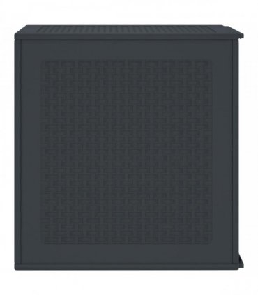 vidaXL Storage Box Anthracite 55 x 53 x 57 cm Polypropylene