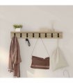 vidaXL Wall-Mounted Coat Rack Sonoma Oak 80 x 10.5 x 10.5 cm