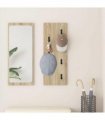 vidaXL Wall-Mounted Coat Rack Wall-mounted Sonoma Oak 30 x 1.5 x 80 cm