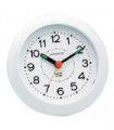 Luminous Hands Alarm Clock, Ultra Slim, Round Shape, High Gloss Finish