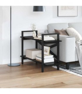vidaXL Bookshelf Black Oak 100 x 33.5 x 64 cm Engineered Wood