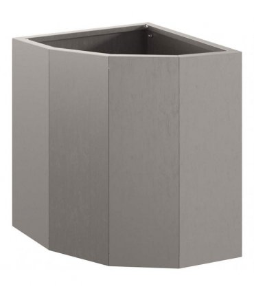 vidaXL Corner Planter Rusty 30 x 30 x 35 cm Weathering steel