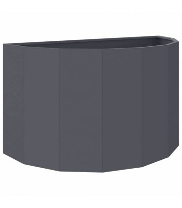 vidaXL Planter Anthracite 90 x 45 x 50 cm Steel