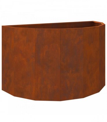 vidaXL Planter Rusty 90 x 45 x 50 cm Weathering Steel