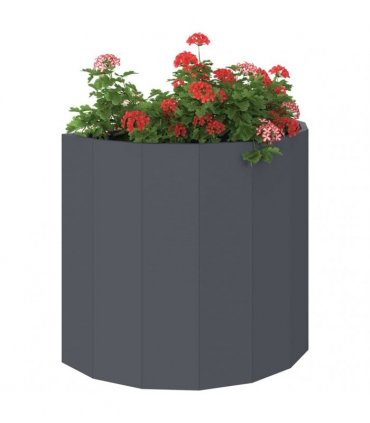 vidaXL Planter Anthracite 60 x 30 x 50 cm Steel