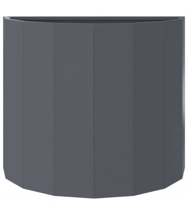 vidaXL Planter Anthracite 60 x 30 x 50 cm Steel