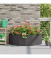 vidaXL Planter Black 120 x 60 x 35 cm Steel