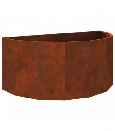 vidaXL Planter Rusty 120 x 60 x 50 cm Weathering Steel