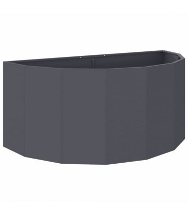 vidaXL Planter Anthracite 120 x 60 x 50 cm Steel