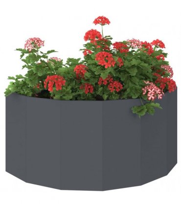 vidaXL Planter Anthracite 120 x 60 x 50 cm Steel