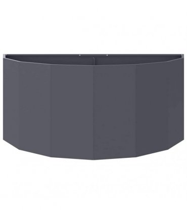 vidaXL Planter Anthracite 120 x 60 x 50 cm Steel
