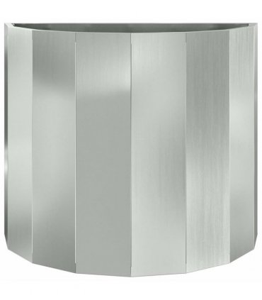 vidaXL Planter Silver 60 x 30 x 50 cm Galvanised Steel