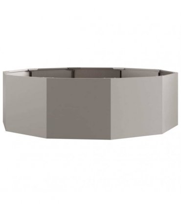vidaXL Planter Rusty 120 x 120 x 35 cm Weathering Steel