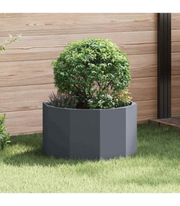 vidaXL Planter Anthracite 60 x 60 x 35 cm Steel