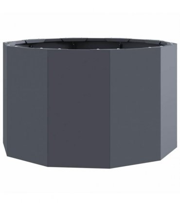 vidaXL Planter Anthracite 60 x 60 x 35 cm Steel