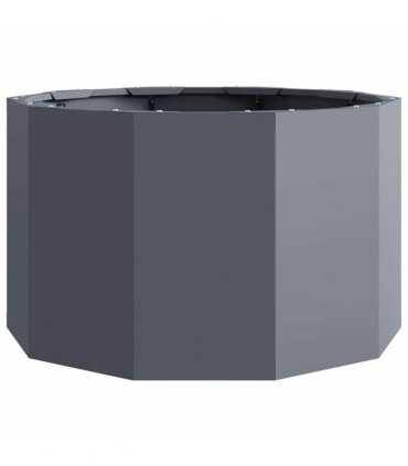 vidaXL Planter Anthracite 60 x 60 x 35 cm Steel