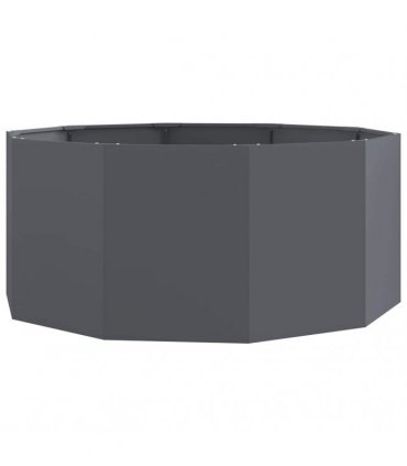 vidaXL Planter Anthracite 120 x 120 x 50 cm Steel