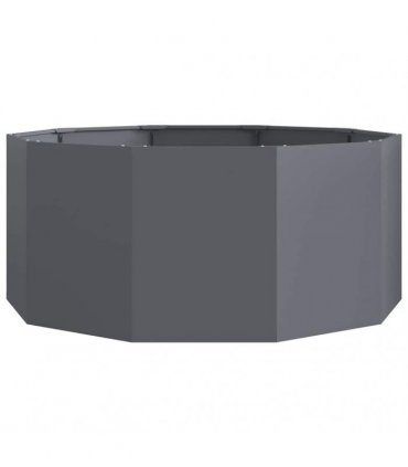 vidaXL Planter Anthracite 120 x 120 x 50 cm Steel
