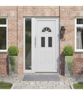 vidaXL Planter 2 pcs Silver 30 x 30 x 75 cm Galvanised Steel