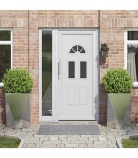 vidaXL Planter 2 pcs Silver 50 x 50 x 75 cm Stainless Steel