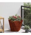 vidaXL Planter Rusty 40 x 40 x 40 cm Weathering Steel