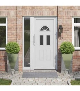 vidaXL Planter 2 pcs Silver 40 x 40 x 75 cm Galvanised Steel