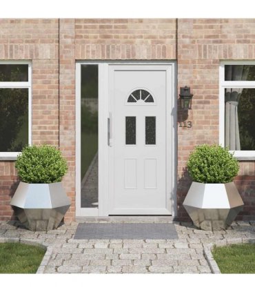 vidaXL Planter 2 pcs Silver 75 x 75 x 60 cm Galvanised Steel